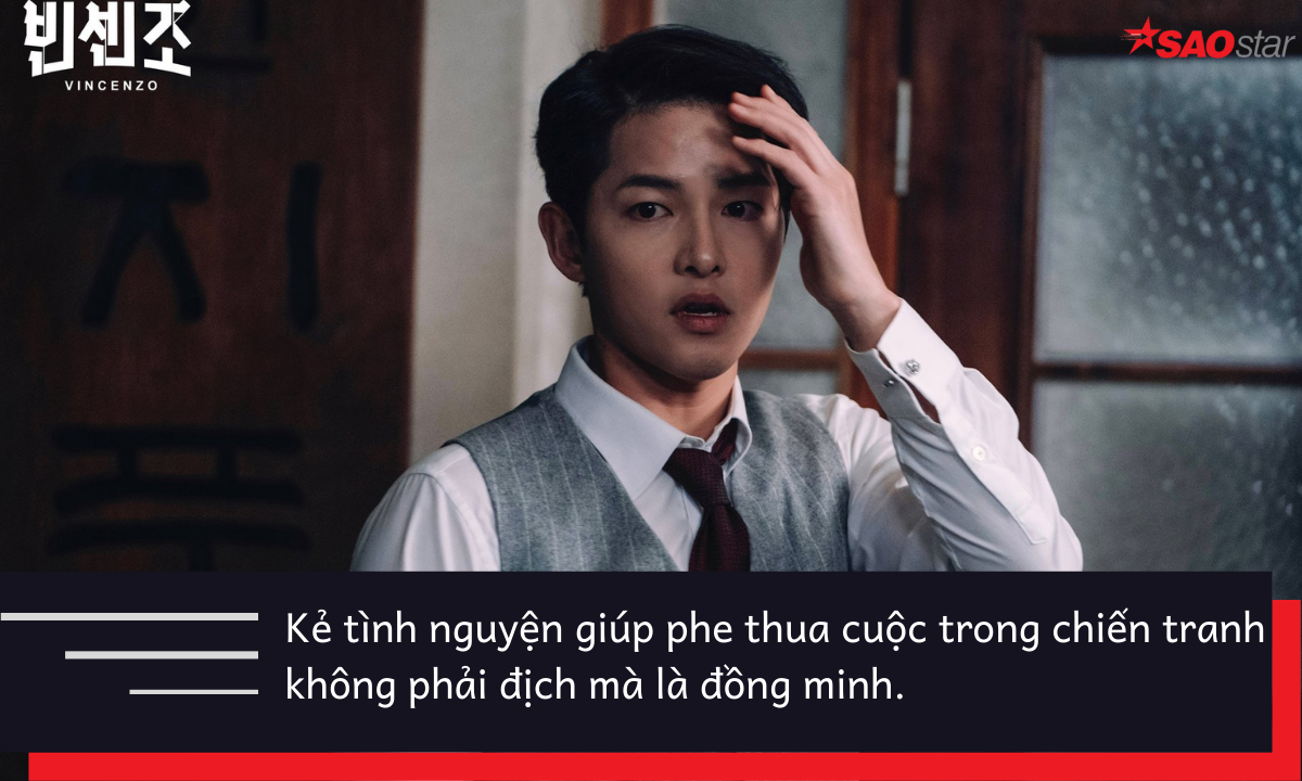 'Vincenzo' và những câu nói đầy triết lí (phần 1): 'Hối hận chính là địa ngục của hiện thực' Ảnh 3