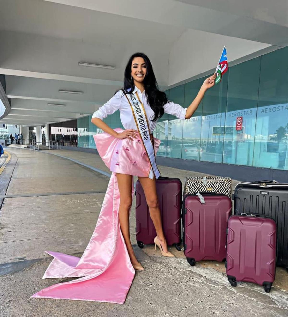 Á hậu Ngọc Thảo kết thúc 14 ngày cách ly gặp gỡ bạn cùng phòng Puerto Rico tại Miss Grand International Ảnh 7