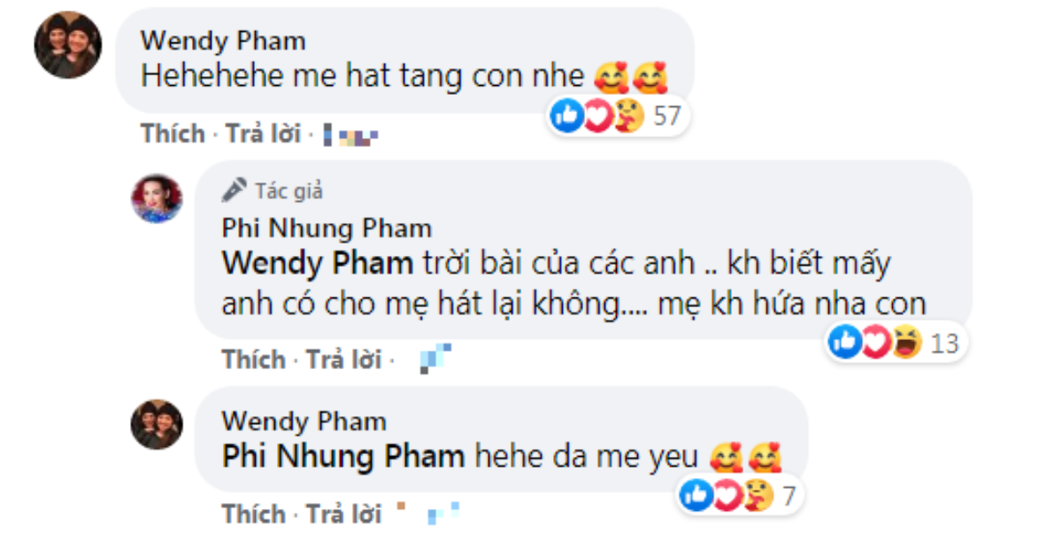 Phi Nhung 'than trời' khi được con gái đề nghị hát tặng bài hát của ca sĩ đàn em Ảnh 2