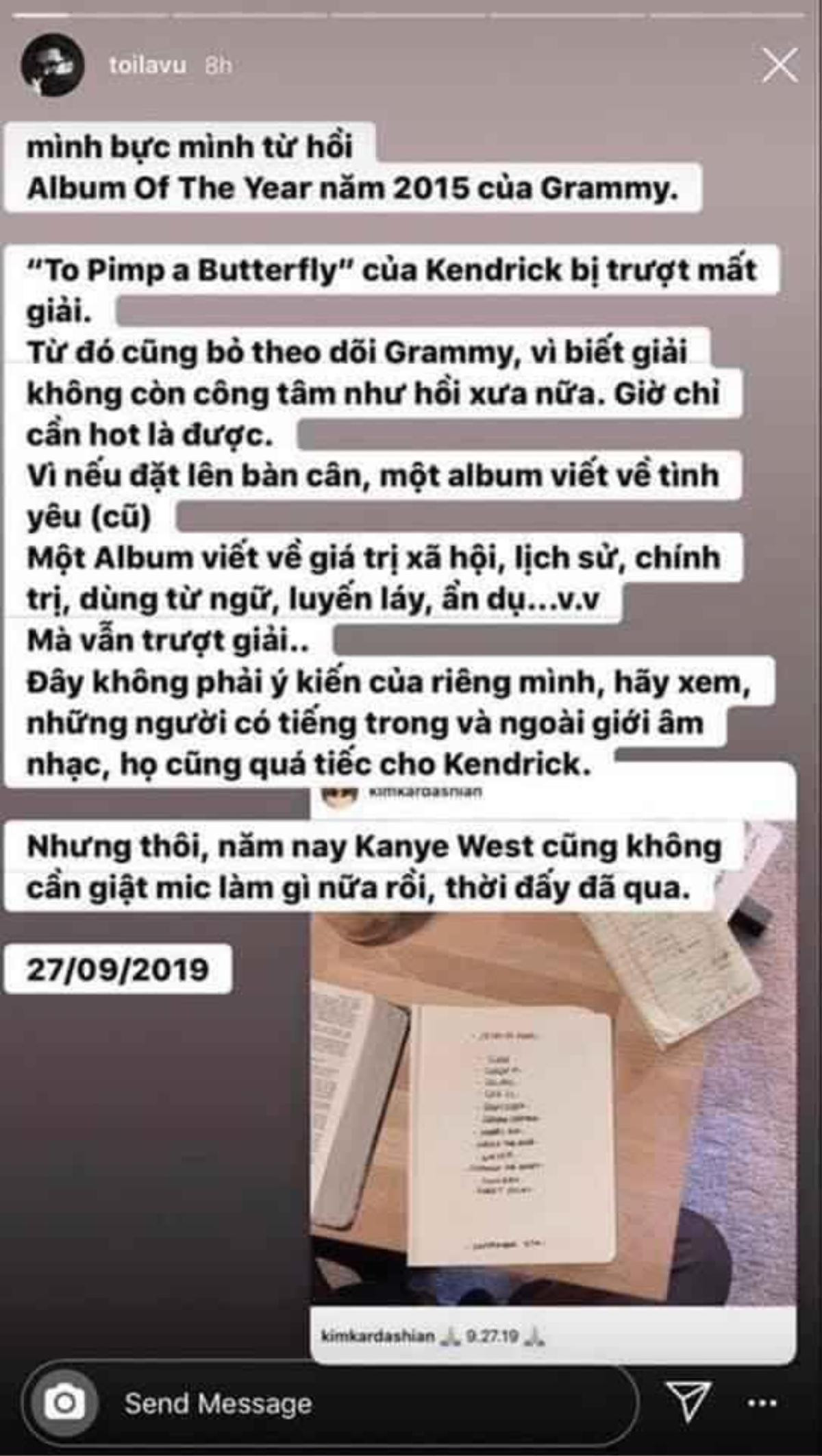 Cộng đồng mạng cạnh khoé Vũ 'sân si' Taylor Swift rồi khoá Instagram, hoá ra chuyện không phải vậy Ảnh 4