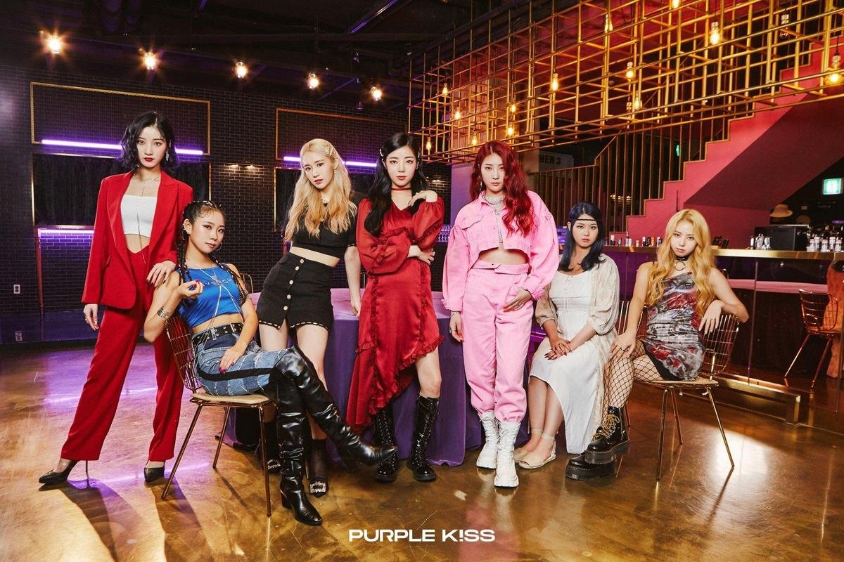 Purple Kiss – Nhóm nhạc em gái MAMAMOO chính thức chào sân Kpop với MV mang tựa đề lạ Ảnh 2