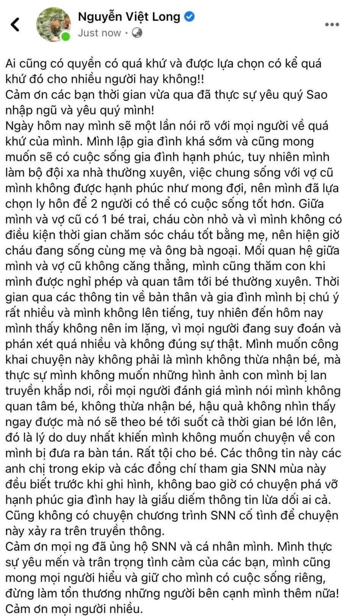 Mũi trưởng Long bị săm soi đời tư, Hậu Hoàng tuyên bố một câu cực chất được dư luận thả tim rần rần Ảnh 2