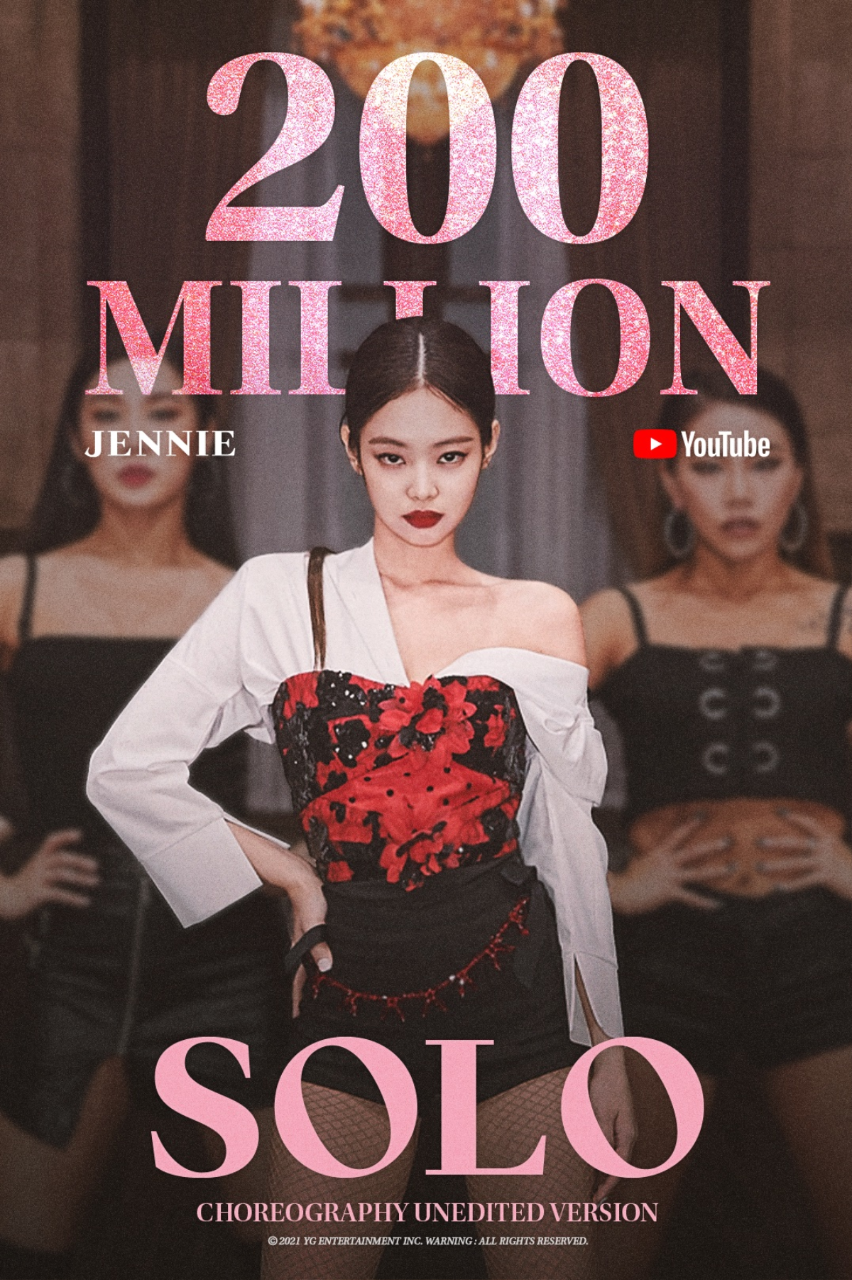 Video vũ đạo cán mốc 200 triệu view, 'SOLO' vẫn không ngừng gom kỉ lục đỉnh cho Jennie (BlackPink) Ảnh 2