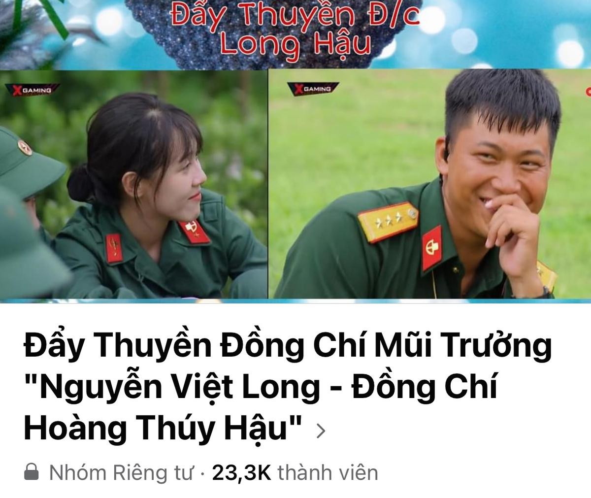 Người hâm mộ lập nhóm 'đẩy thuyền' Mũi trưởng Long và Hậu Hoàng, nội quy khó nhằn vẫn đầy người tham gia Ảnh 4