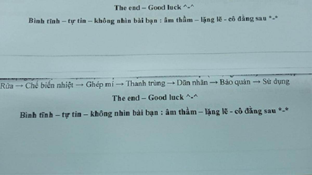 Tránh quay cóp trong giờ kiểm tra, cô giáo tung chiêu độc lạ khiến học sinh 'bất động' Ảnh 1