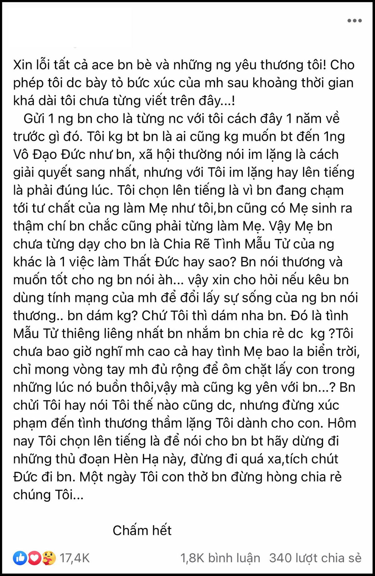 Mẹ ruột Jack bất ngờ đăng tải dòng trạng thái bức xúc Ảnh 2