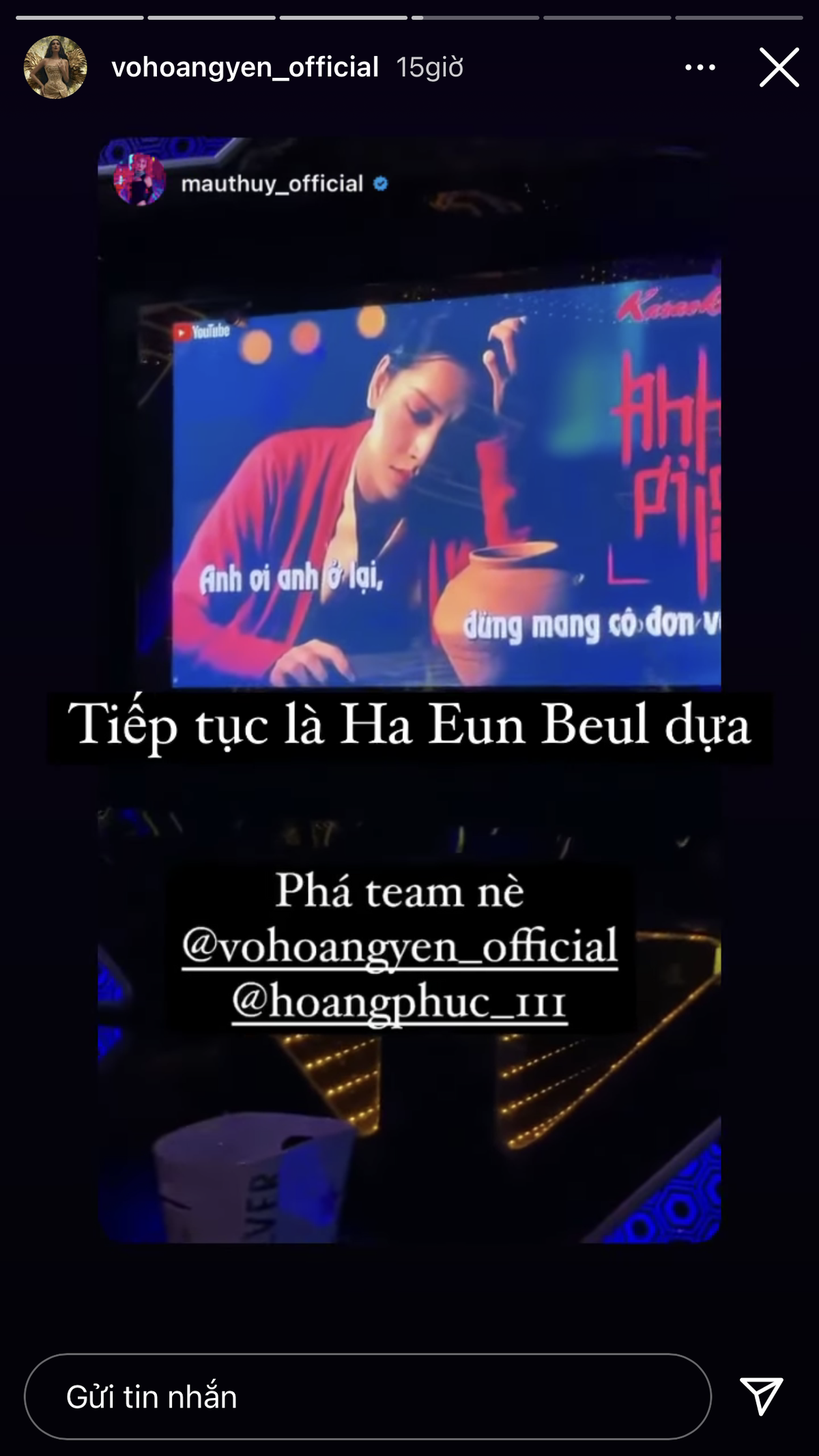 Mâu Thuỷ - Võ Hoàng Yến 'gào thét' nhạc Chi Pu khi hát Karaoke Ảnh 2