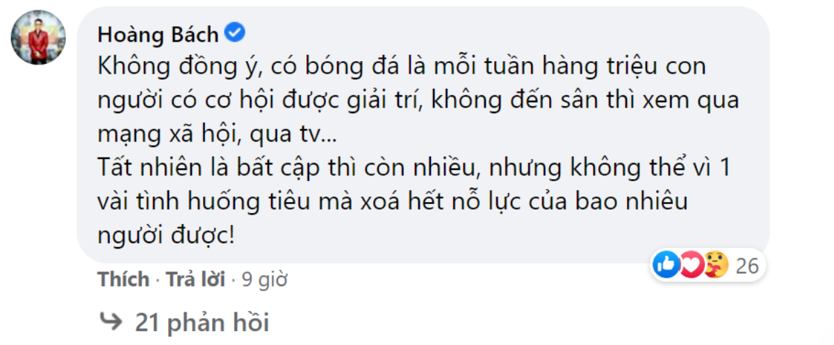 Sau chấn thương kinh hoàng của Hùng Dũng, Hồ Hoài Anh nêu quan điểm về bóng đá Việt Nam Ảnh 3