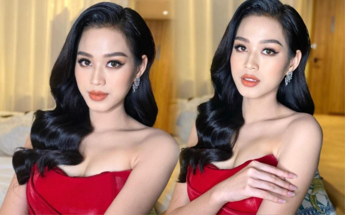 Đỗ Thị Hà khoe layout makeup xinh tươi nhưng dân tình lại bị hút hồn bởi vòng 1 nảy nở quyến rũ Ảnh 7