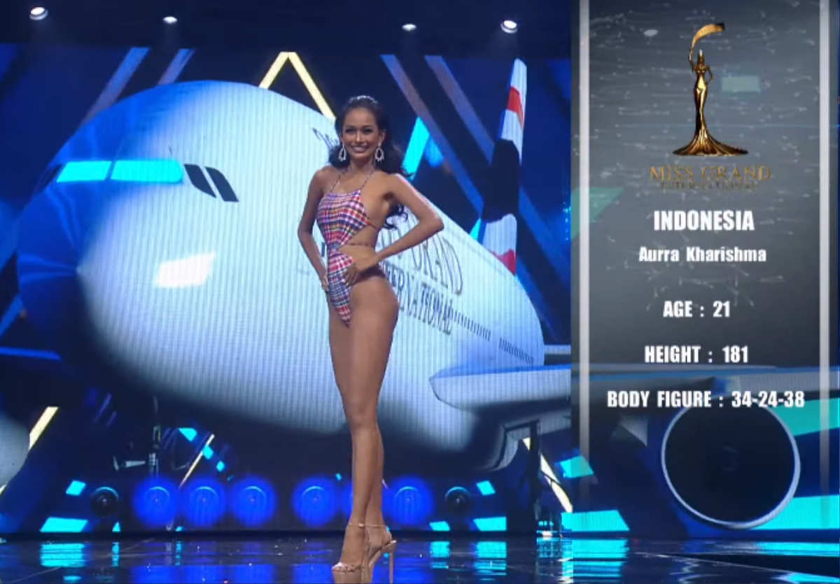 Ngọc Thảo đốt cháy đêm bán kết Miss Grand với màn bikini ấn tượng: Thần thái tự tin, catwalk điêu luyện Ảnh 7