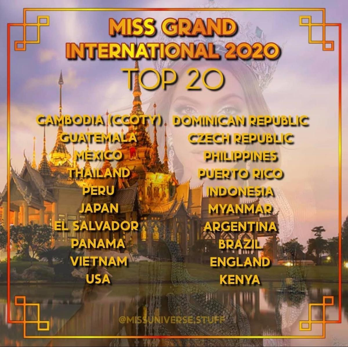 Chung kết Miss Grand: Ngọc Thảo xuất sắc được gọi tên vào Top 20, tràn trề cơ hội chạm tay tới vương miện Ảnh 1