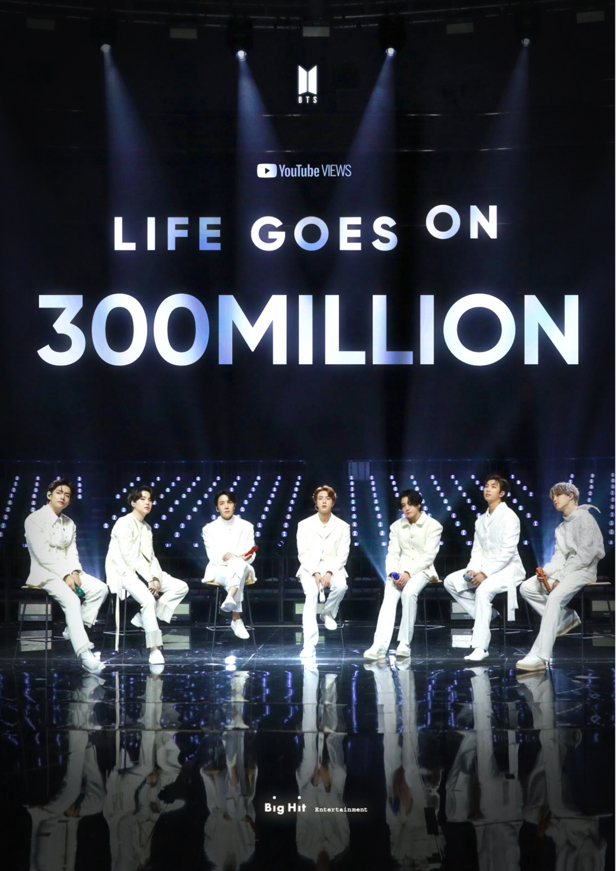 'Life Goes On' vượt mốc 300 triệu lượt xem, fan cực hóng màn comeback tiếp theo của BTS Ảnh 1