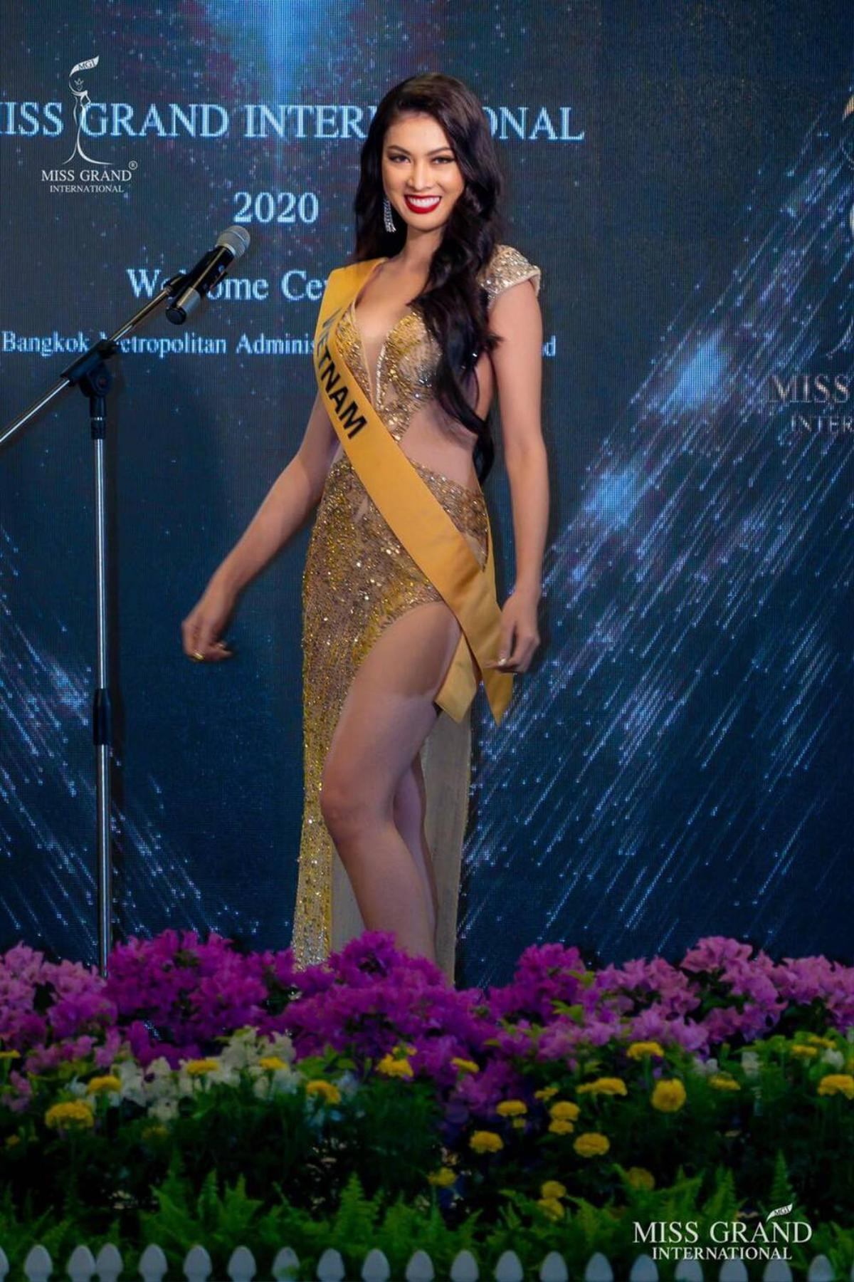 7 bộ váy dạ hội đẹp tinh xảo mà Ngọc Thảo không có cơ hội trình diễn tại Miss Grand International Ảnh 4