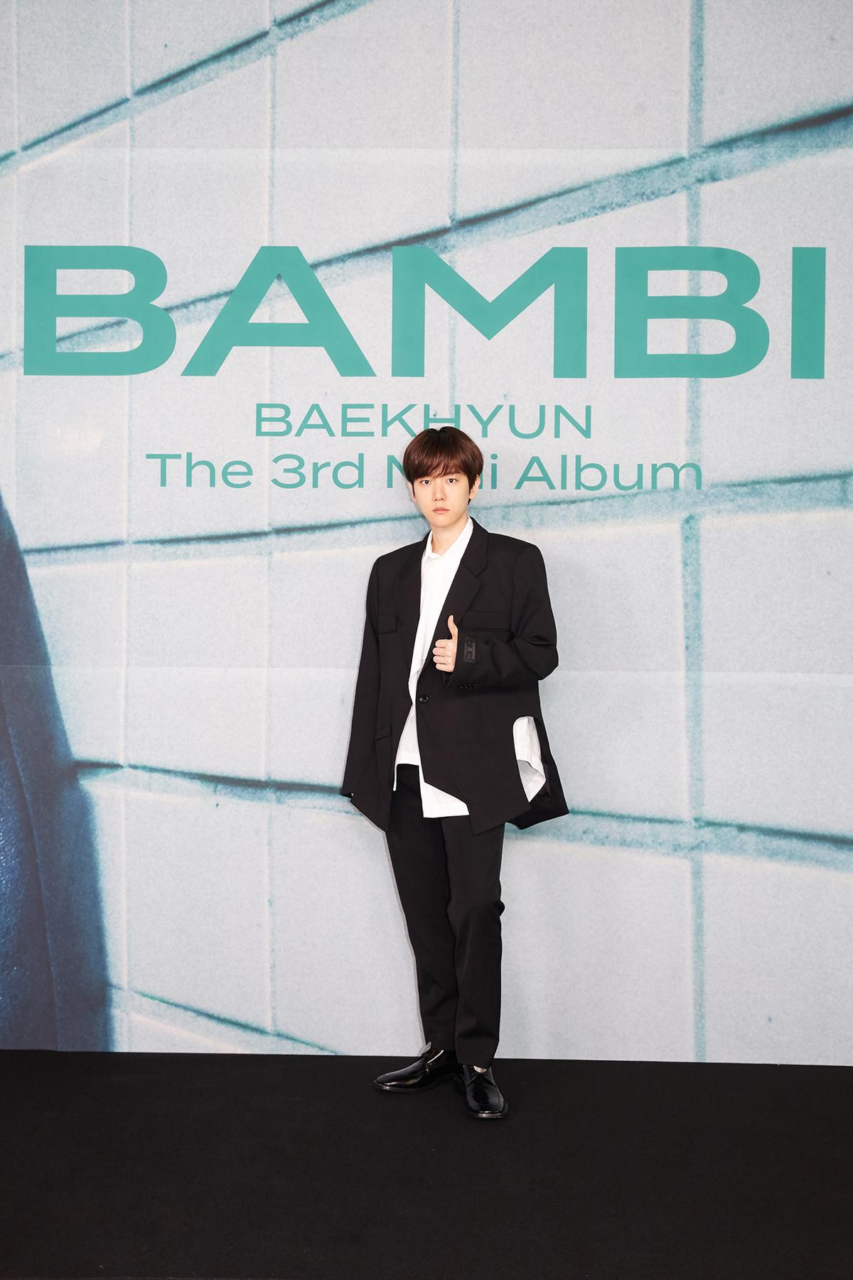 Họp báo BAEKHYUN comeback solo: 'Ngay từ lần đầu nghe Bambi, tôi biết ngay bài hát này là dành cho mình' Ảnh 1