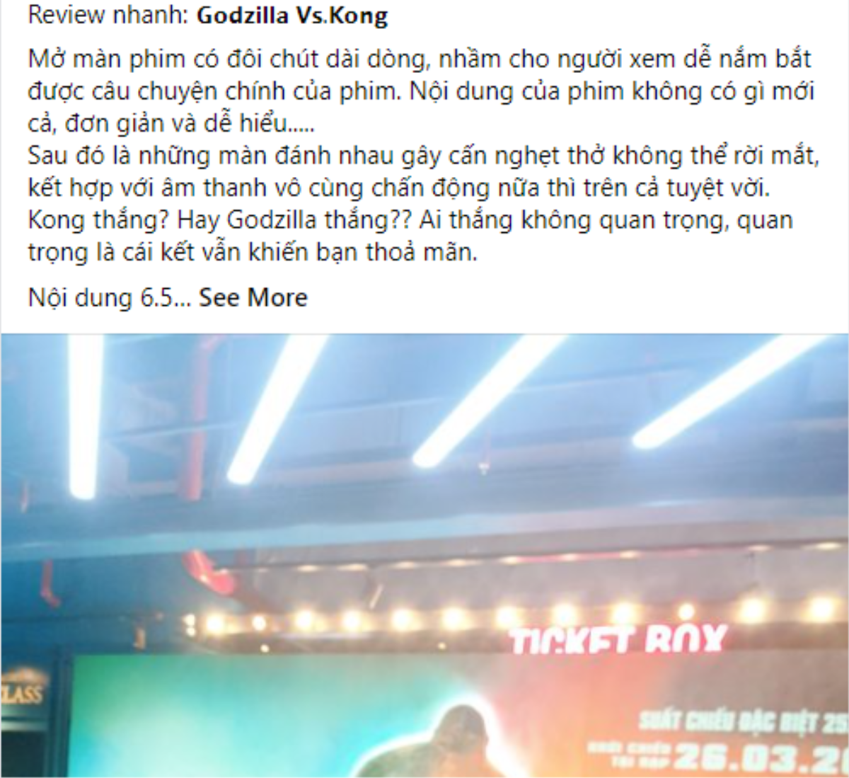'Godzilla vs. Kong' lên sàn 5 ngày đã bán 1 triệu vé tại Việt Nam: Không hổ là bom tấn khủng Hollywood Ảnh 4