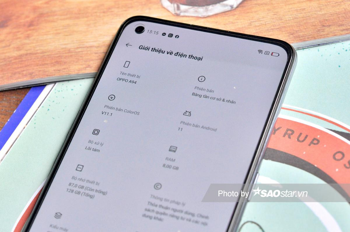 Đánh giá chi tiết OPPO A94: Ngoại hình đẹp và cấu hình ổn trong phân khúc! Ảnh 8