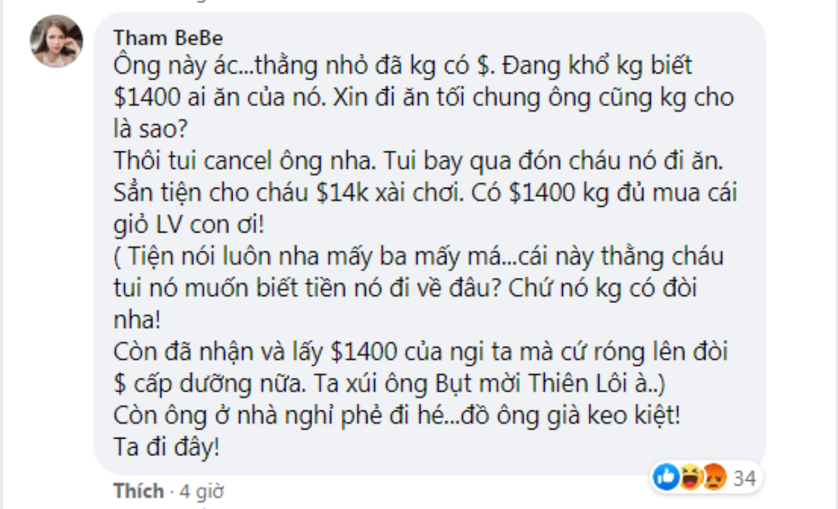 Hoàng Anh ẩn ý bị chiếm đoạt tiền trợ cấp, vợ cũ đáp thẳng mặt: 'Muốn thì lên sở thuế mà kêu gào' Ảnh 4