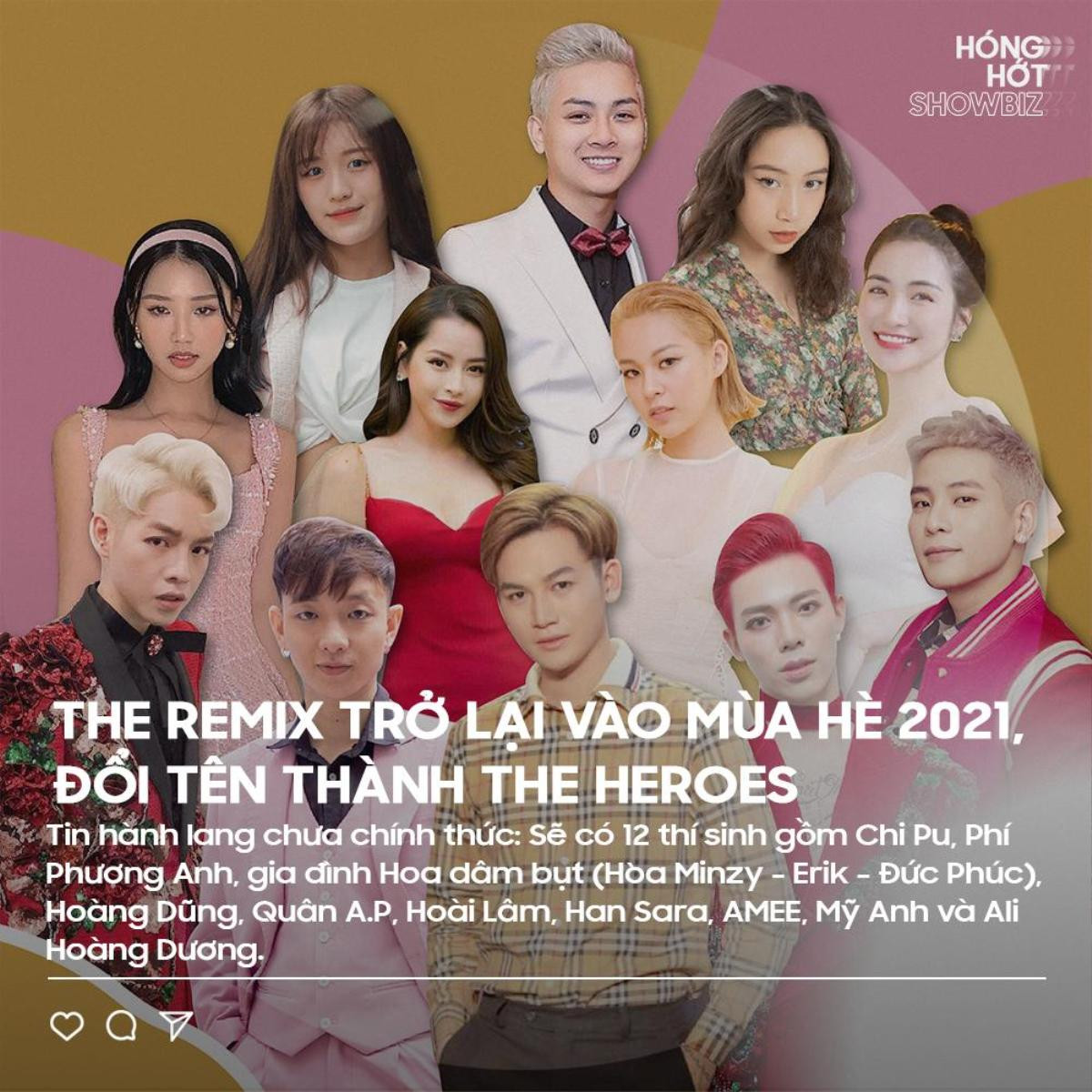 The Remix trở lại với tên gọi The Heroes, nhà sản xuất nói gì về dàn line-up tin đồn? Ảnh 1