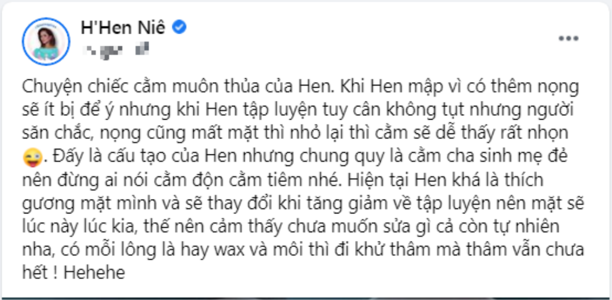 H'Hen Niê nói gì khi bị soi cằm 'nhọn như phù thuỷ' Ảnh 6