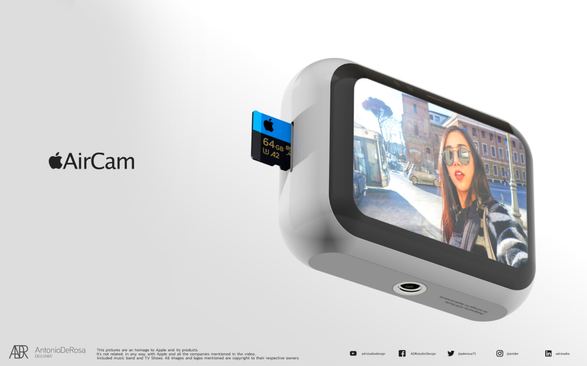 Cận cảnh máy ảnh tí hon 'cute lạc lối' AirCam của Apple Ảnh 7