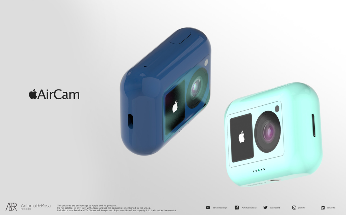 Cận cảnh máy ảnh tí hon 'cute lạc lối' AirCam của Apple Ảnh 11