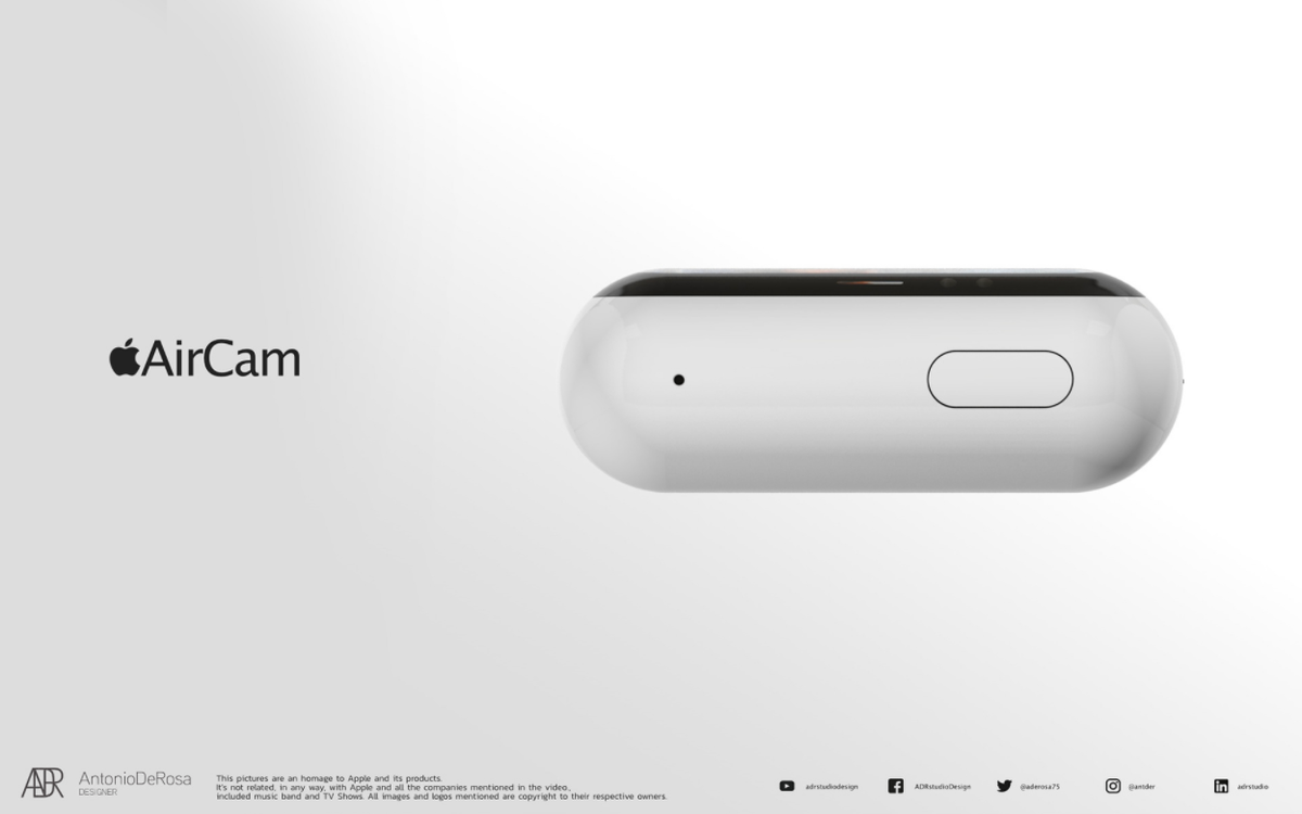 Cận cảnh máy ảnh tí hon 'cute lạc lối' AirCam của Apple Ảnh 4