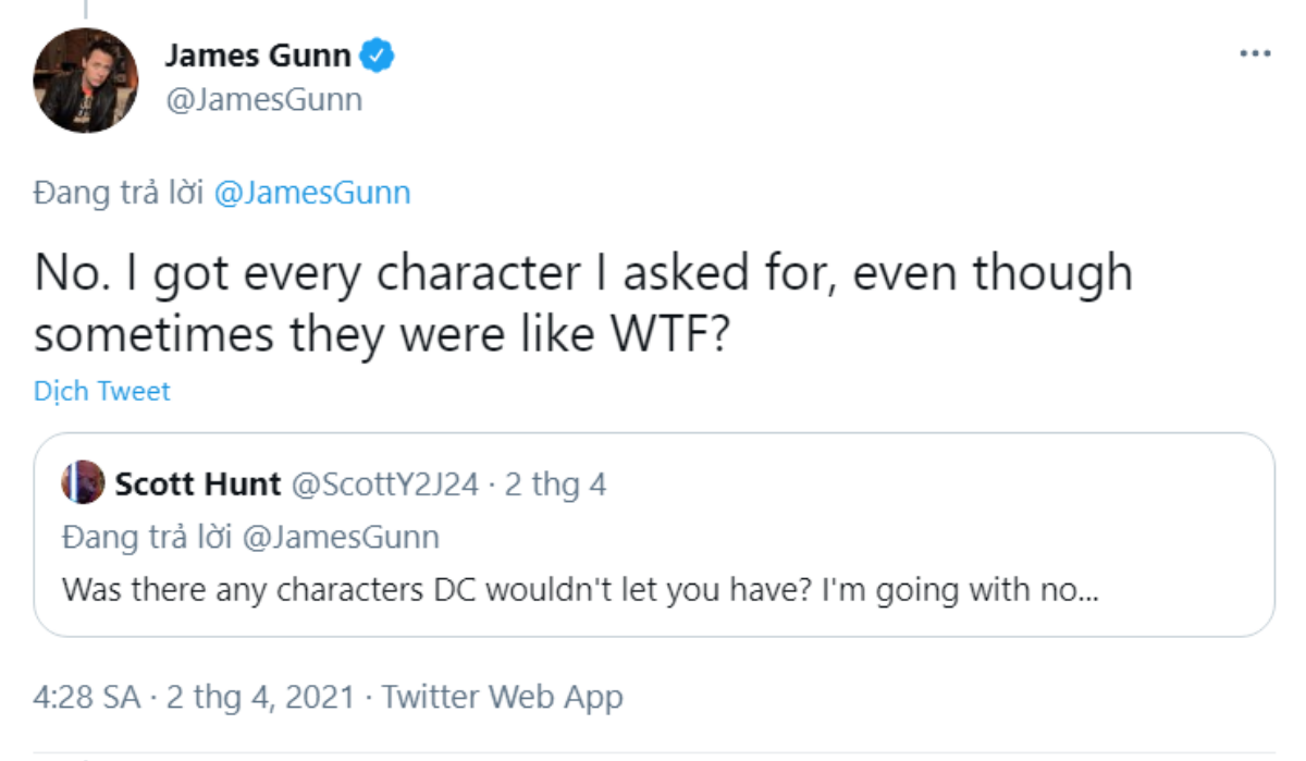 James Gunn bị fan dọa dẫm chỉ vì muốn 'trừ khử' nhân vật này trong phim Ảnh 1