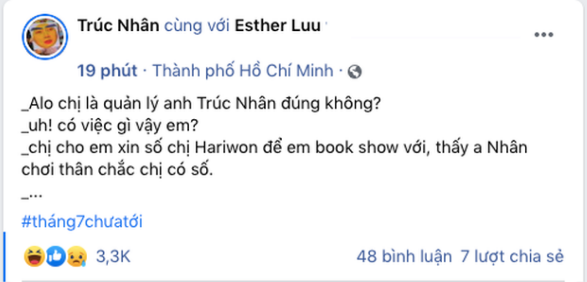 Chơi thân với vợ chồng Trấn Thành, Trúc Nhân cay đắng vì bị xem là 'trợ lý' của Hari Won? Ảnh 2