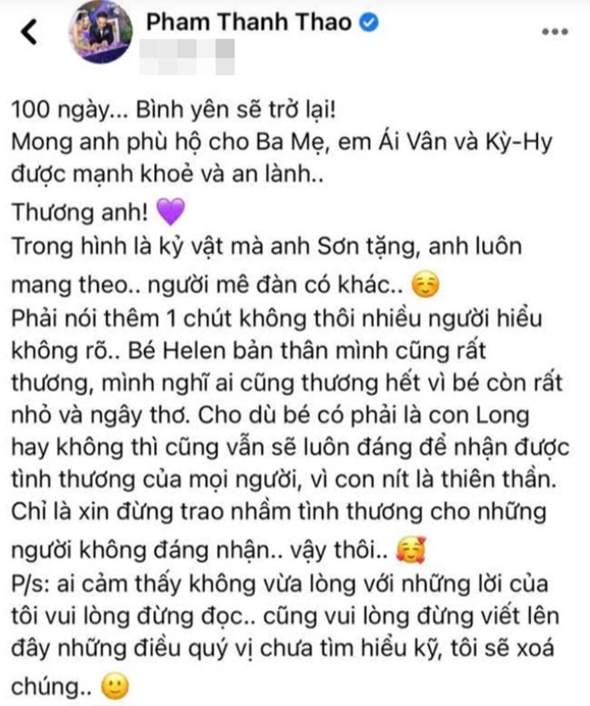 Linh Lan nói gì khi Phạm Thanh Thảo nghi ngờ Helen không phải con ruột của Vân Quang Long? Ảnh 1