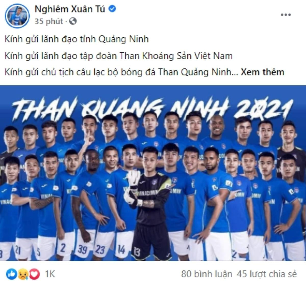 Mạc Hồng Quân và các cầu thủ Quảng Ninh tuyên bố nghỉ V-League nếu còn nợ tiền Ảnh 2