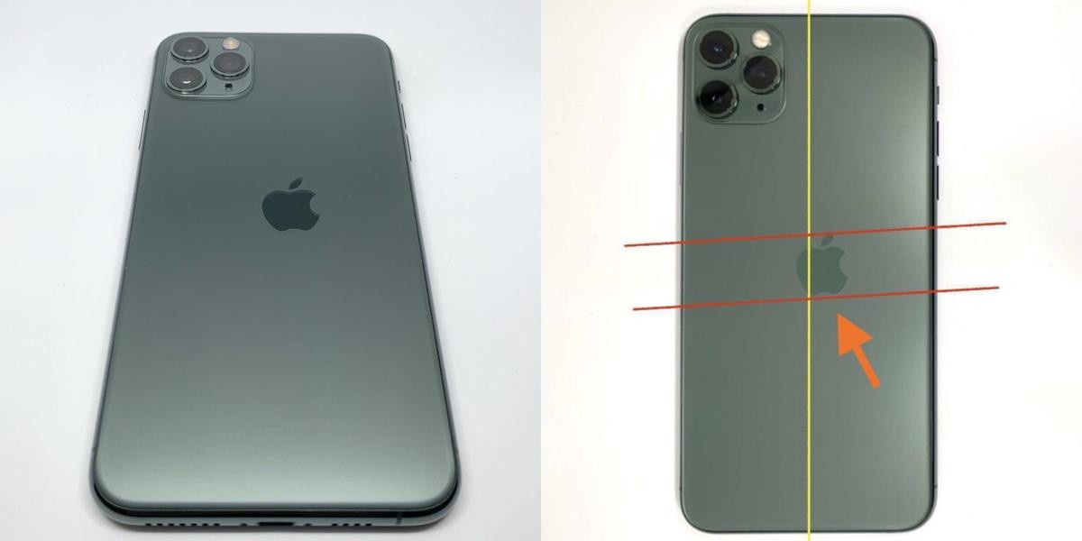 iPhone 11 Pro bị lệch logo được rao bán với giá khổng lồ, tỉ lệ xảy ra vô cùng hiếm Ảnh 1