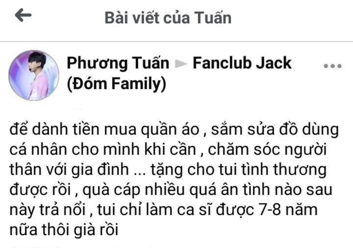 Sát thềm comeback, Jack bỗng tuyên bố 'chỉ làm ca sĩ 7-8 năm nữa'? Ảnh 5