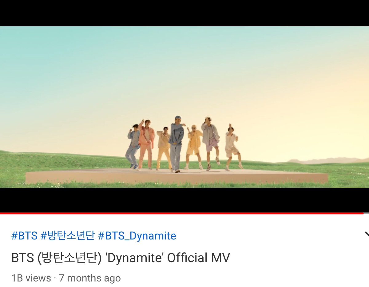 'Dynamite' (BTS) trở thành MV bởi nhóm nhạc Kpop đạt 1 tỷ view nhanh nhất Youtube Ảnh 2