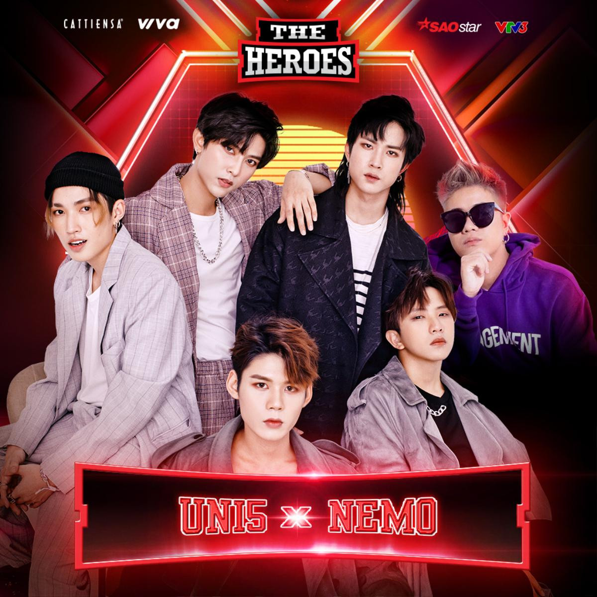 Uni5 'comeback' hoành tráng, chính thức xác nhận chinh chiến The Heroes 2021 Ảnh 1