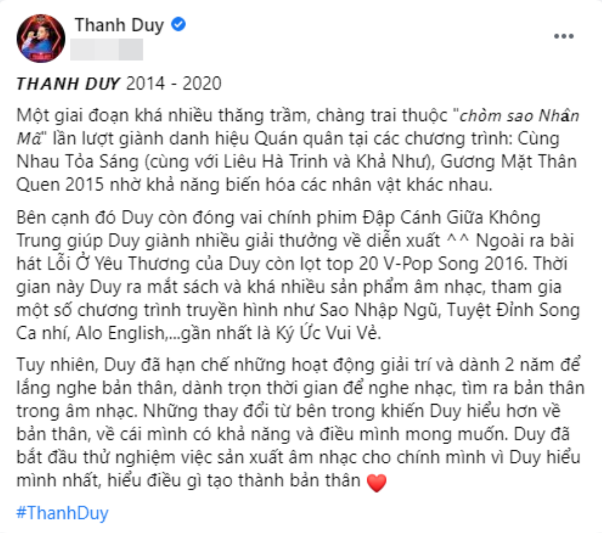 2 năm dành thời gian thấu hiểu bản thân trong âm nhạc, Thanh Duy hứa hẹn đột phá tại The Heroes Ảnh 2