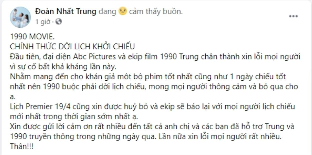 Phim '1990' của Nhã Phương - Lan Ngọc bất ngờ dời ngày khởi chiếu: Sợ cạnh tranh với 'Lật mặt: 48H'? Ảnh 2