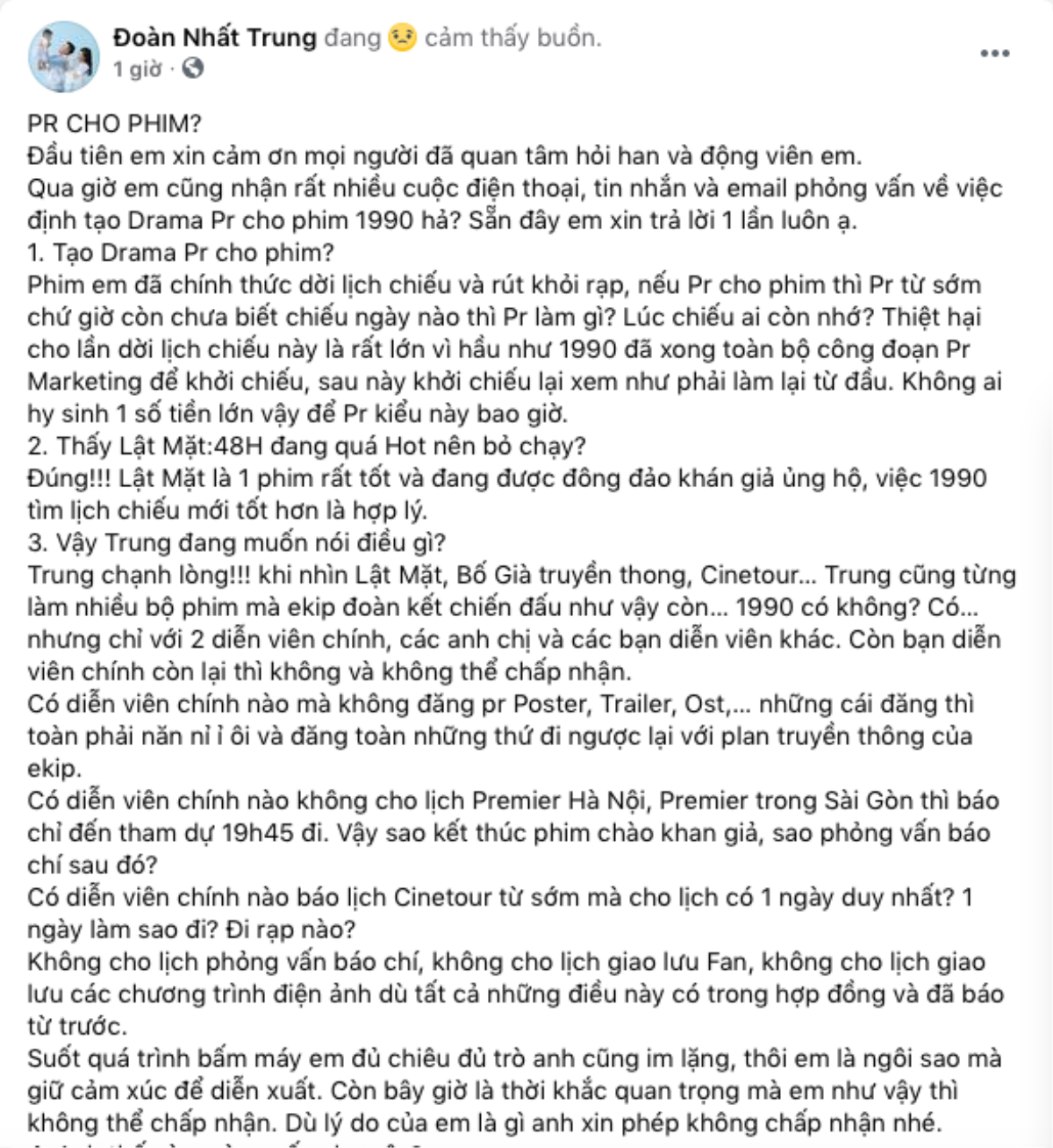 Những lần sao Việt khiến ekip làm phim dậy sóng: Toàn diễn viên hạng A nhưng vẫn thiếu chuyên nghiệp Ảnh 1