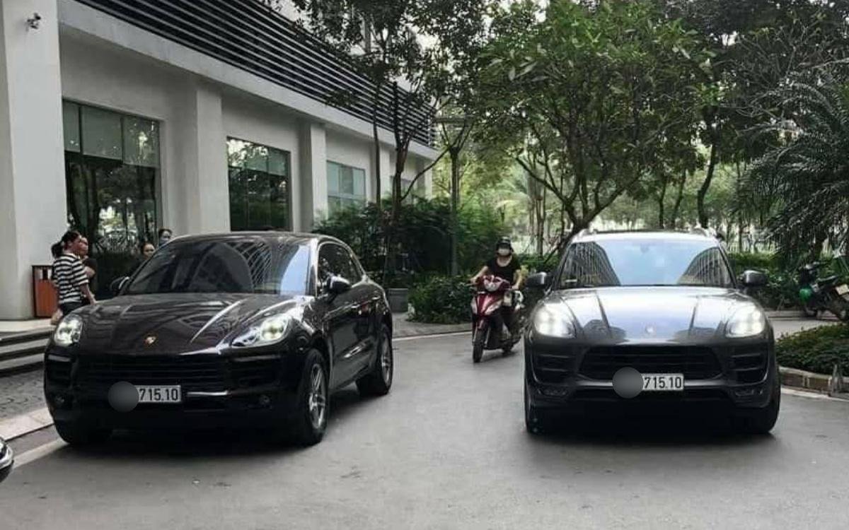 Vụ hai xe sang Porsche cùng biển số 'chạm mặt' ở chung cư Hà Nội: Đã xác định xe mang biển số thật Ảnh 1