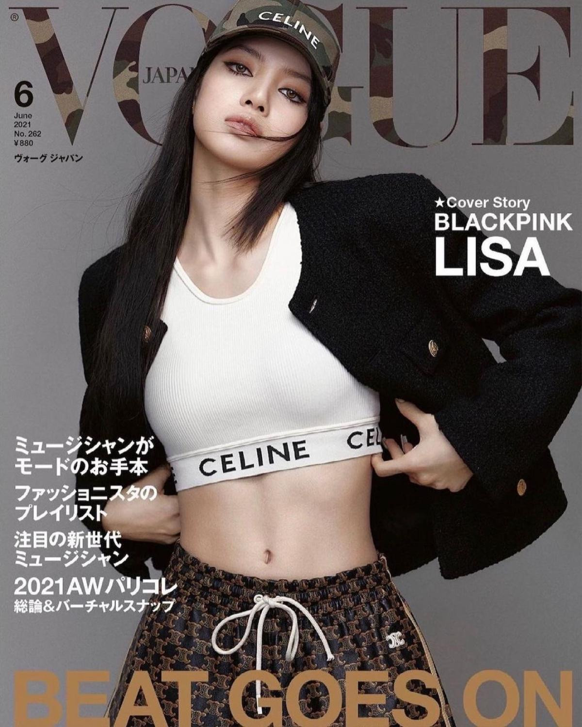 Lisa Black Pink là ca sĩ ngoại quốc đầu tiên lên bìa Vogue Nhật trong suốt thập kỷ qua Ảnh 1