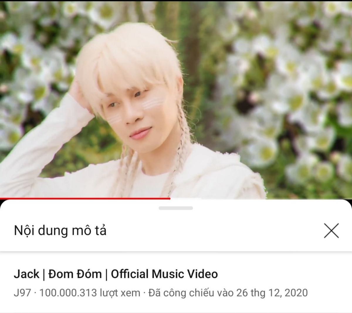 Cuộc đua 100 triệu view Youtube: 'Đom đóm' từ Jack chính thức về đích trước Sơn Tùng Ảnh 2