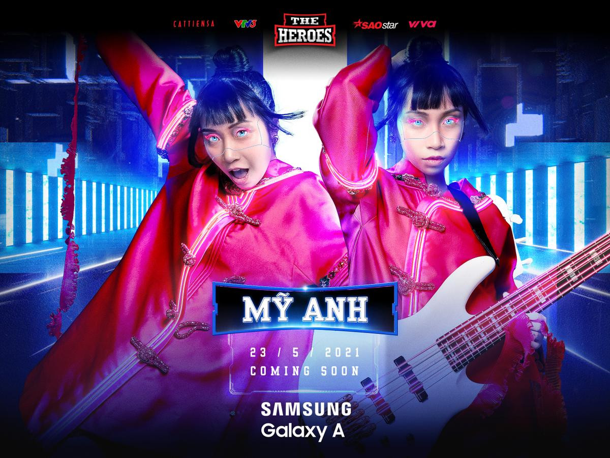 Ca sĩ Gen Z kiêm Producer - Mỹ Anh chọn hình tượng chiến binh Raya tại The Heroes 2021 Ảnh 1