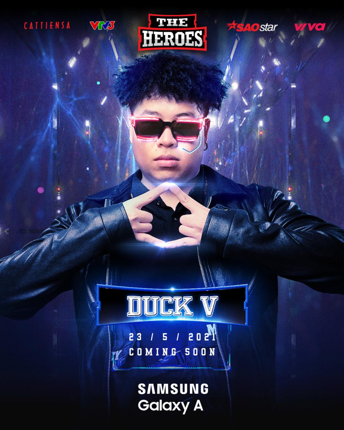 Ali Hoàng Dương - DUCK V hóa thân The Matrix, sẵn sàng đưa khán giả vào 'ma trận âm nhạc' The Heroes Ảnh 4