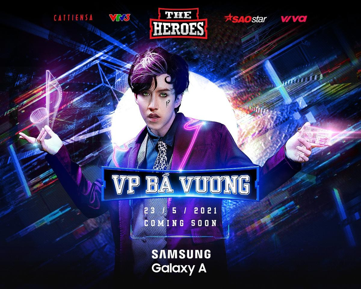 VP Bá Vương - TDK hóa Joker - The Professor chất lừ: 2 nhân tố bí ẩn độc đáo của The Heroes 2021! Ảnh 2