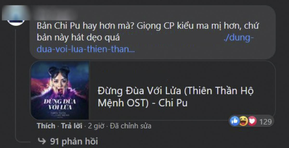 Chi Pu bất ngờ được khen tới tấp, hát hay hơn bản OST Thiên thần hộ mệnh chính thức của Lena Ảnh 5