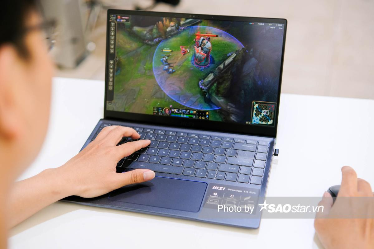 Trải nghiệm MSI Prestige 14 Evo: Thiết kế nhỏ gọn, điểm nhấn đến từ CPU Intel thế hệ 11 và đồ họa Iris Xe Ảnh 16