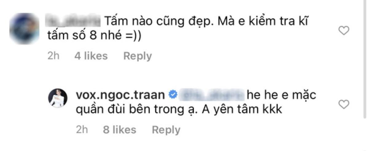 Hotgirl Võ Ngọc Trân 'thiêu đốt' netizen trong bộ ảnh mới, tuy nhiên khoảnh khắc gây chú ý là đây Ảnh 6