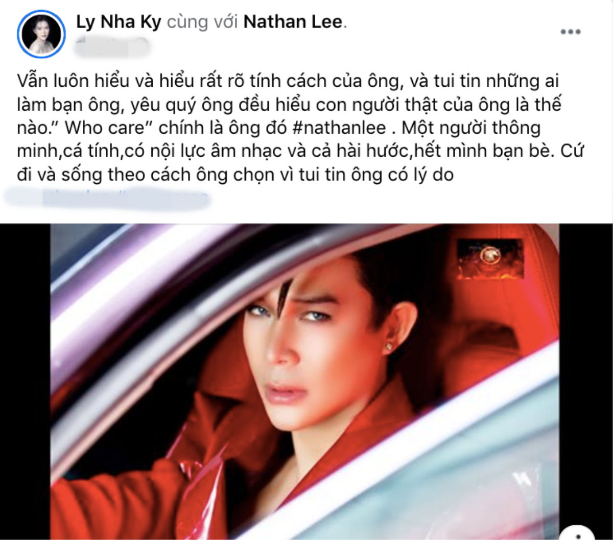 Lý Nhã Kỳ lần đầu tiên lên tiếng, dành lời khen cho Nathan Lee Ảnh 3