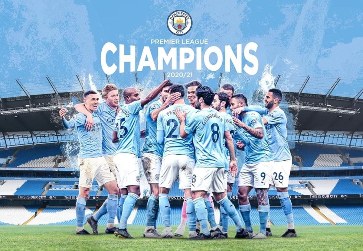 Man City chính thức vô địch Premier League 2020/21 Ảnh 1