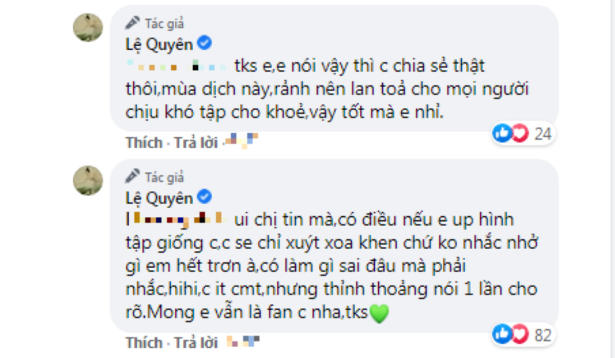 Bị chê xấu khi khoe ảnh lưng trần gợi cảm, Lệ Quyên đáp trả nhẹ nhàng mà xéo xắt có thừa Ảnh 6