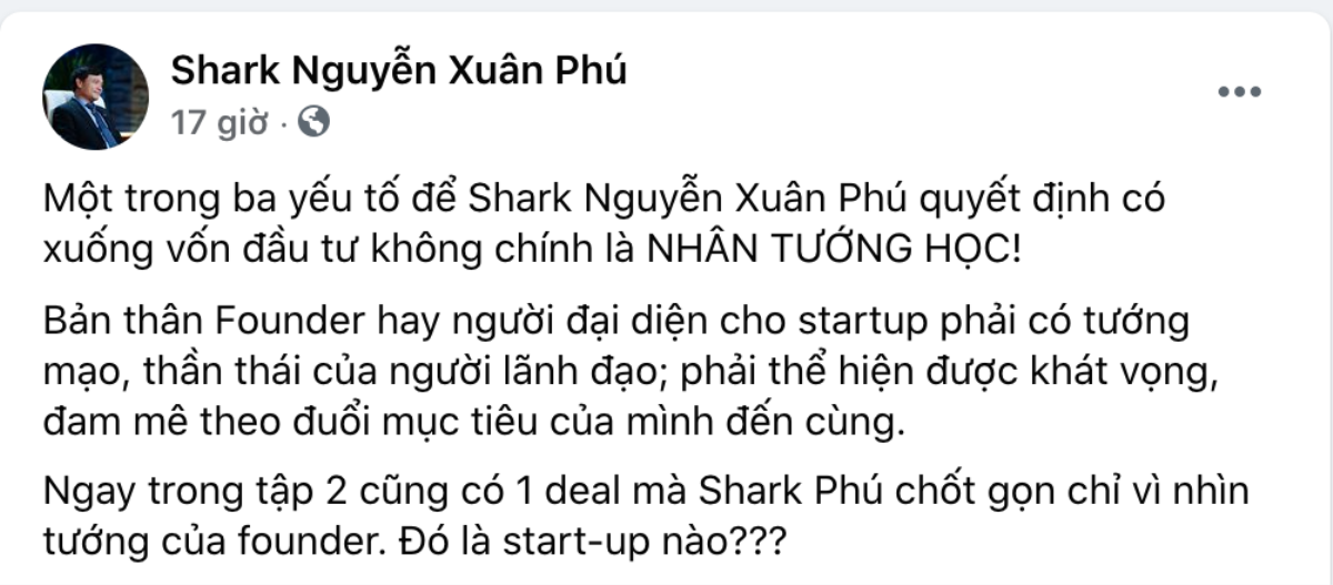 Shark Phú bị chỉ trích gay gắt vì công khai 'thả thính', nhận xét nhan sắc nữ CEO trên sóng truyền hình Ảnh 4